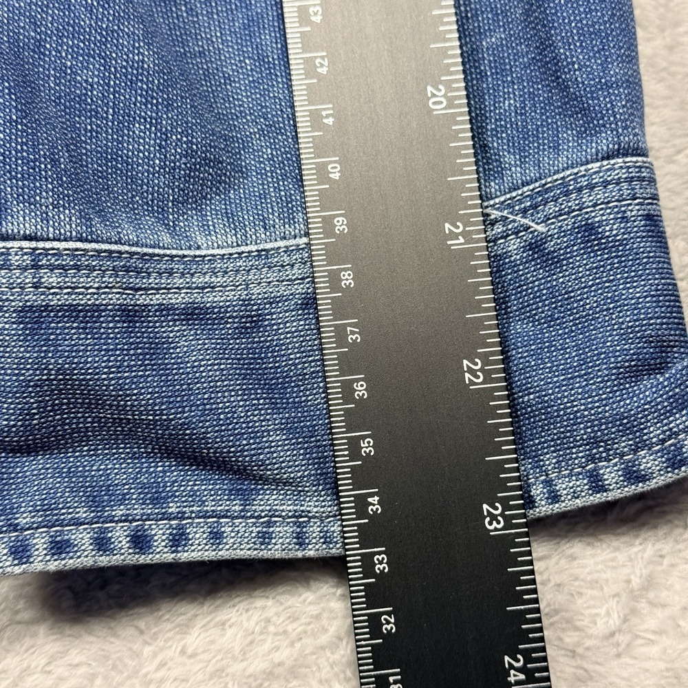 Vintage Polo Ralph Lauren Jeans Co. Denim 90s Chore Jacket Barn Coat Womens L*** - Picture 5 of 12